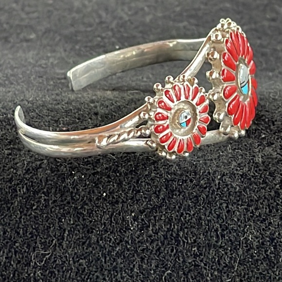 Coral Cuff Bracelet - Picture 2 of 7